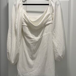 Princess Polly Cream Mini Dress